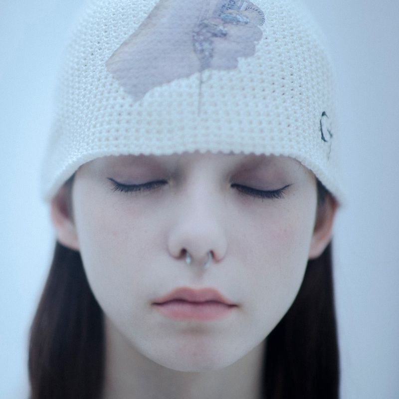 1 4 hold me beanie - IVORY