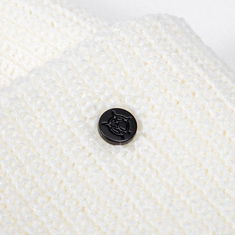 BBD Signature Custom Long Beanie (White)