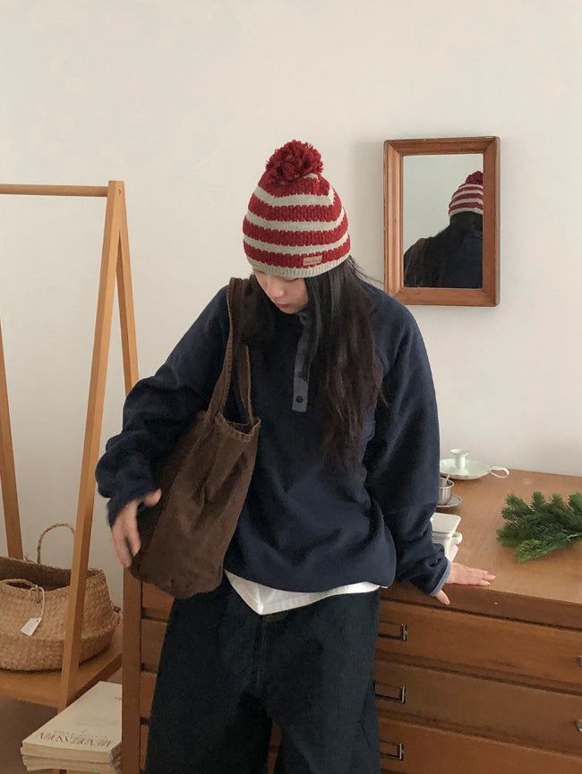 Panduff Washing Denim Dot Bag