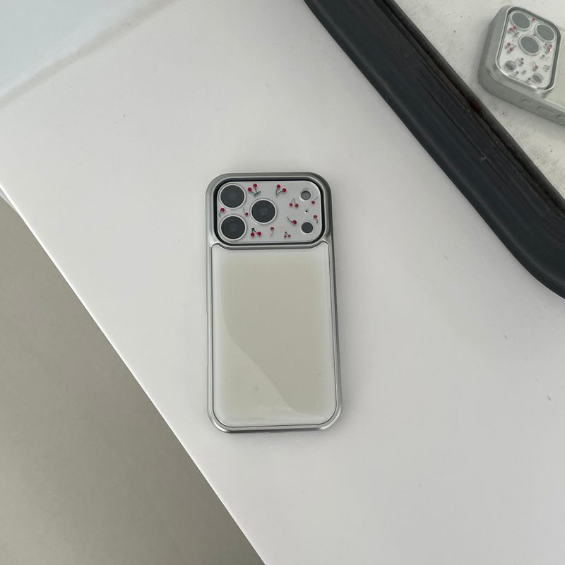 yellow silver bumper case