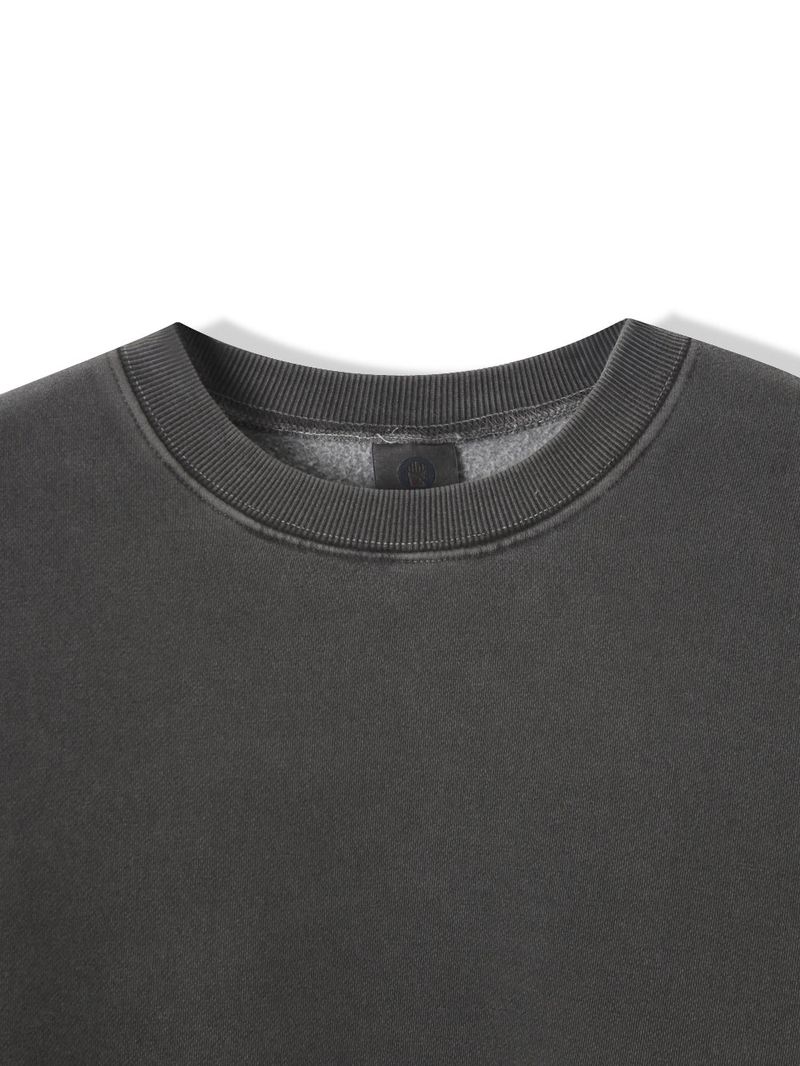Over Pigment Round Sweatshirt (No.798)