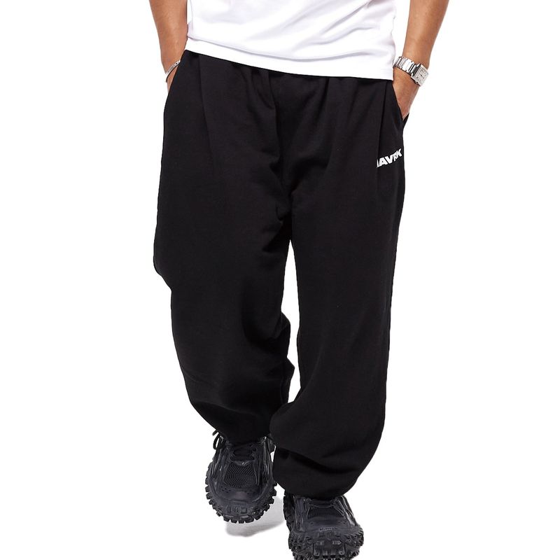 Orizin Wide Sweat Jogger Pants Black