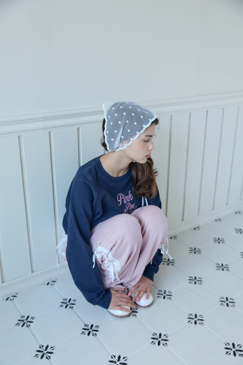 PINK PINEAPPLE（ピンクパイナップル）の「シアーポルカヘッドスカーフ（ヘアアクセサリー）」