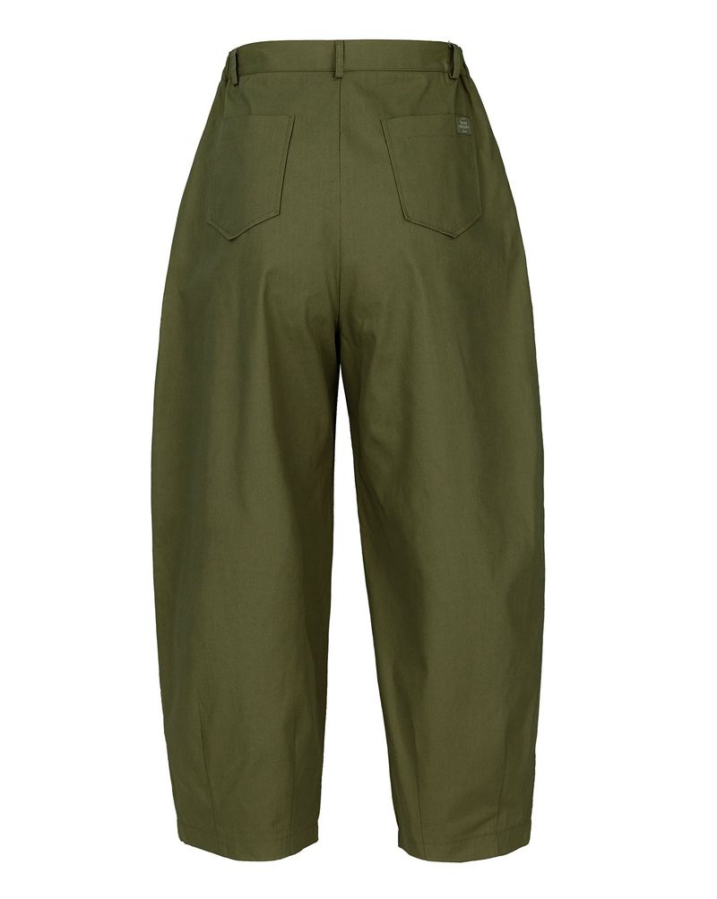 Mwoong Balloon-fit Work Pants(KHAKI)