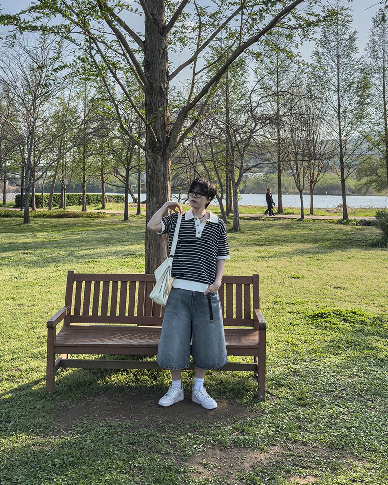 Pale Gracy Bermuda Denim