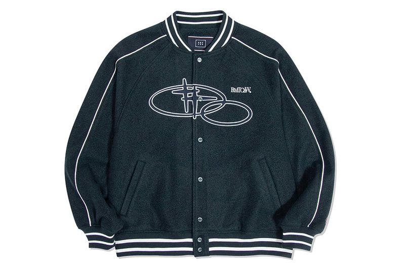 CASENTINO WOOL VARSITY JACKET