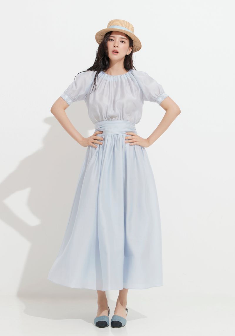 NO.4 DRESS - SKY BLUE