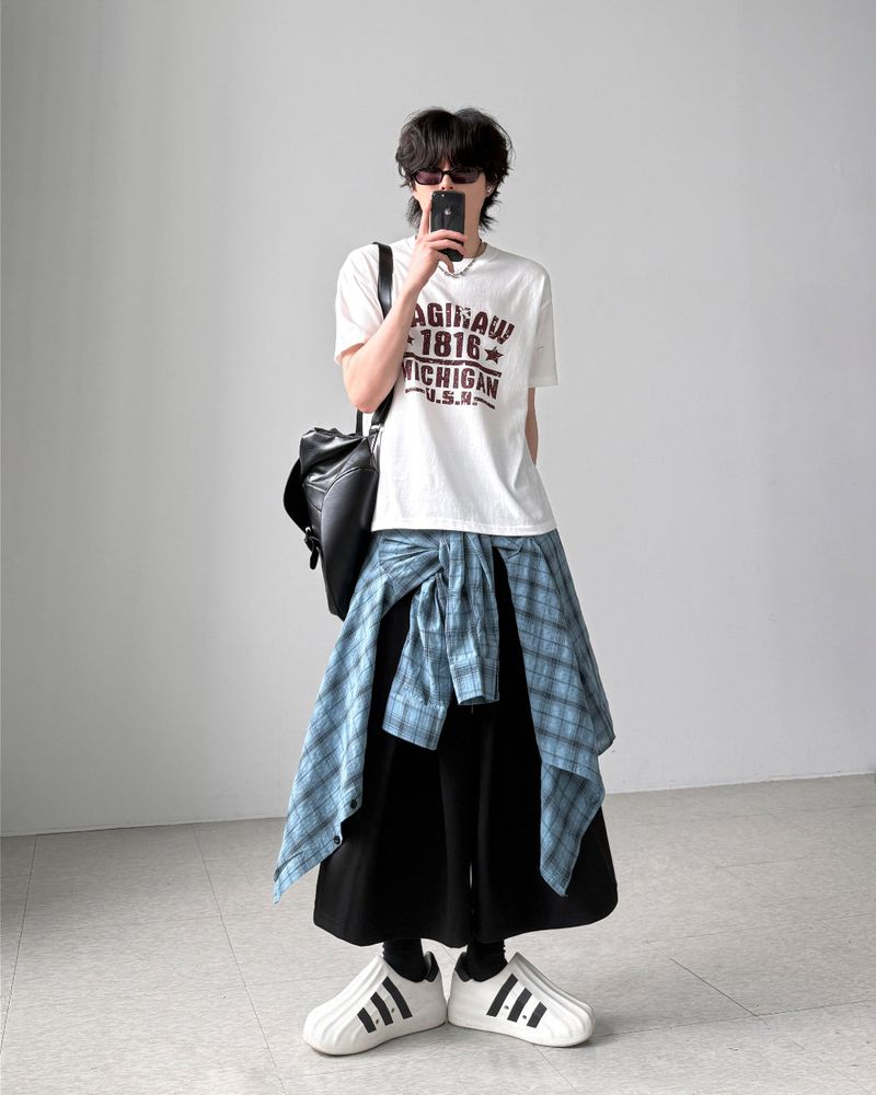 Maria Check Hood Shirts