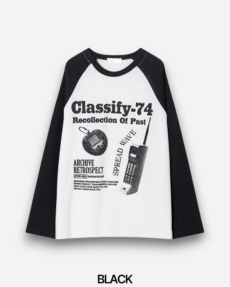 Collection Raglan Knit T-shirt
