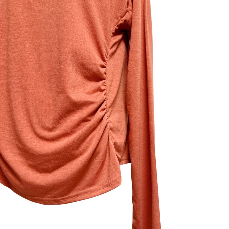 (2color) Shirring Boat Neck Soft Hoodie