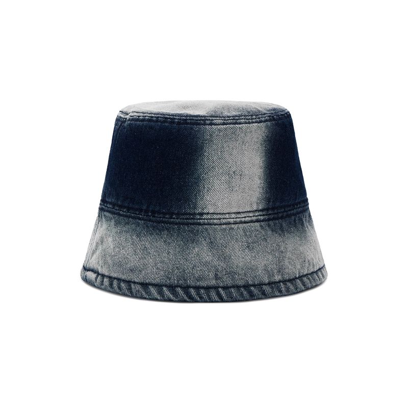 VA Stud Over Dying Denim Drop Bucket Hat / Indigo