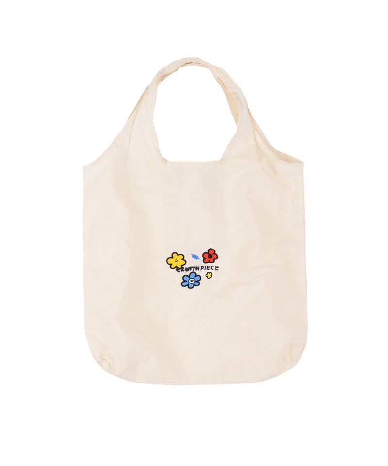 PIECEMAKER（ピースメーカー）の「[EZwithPIECE] FRIENDS MARKET BAG (IVORY)（Bags）」