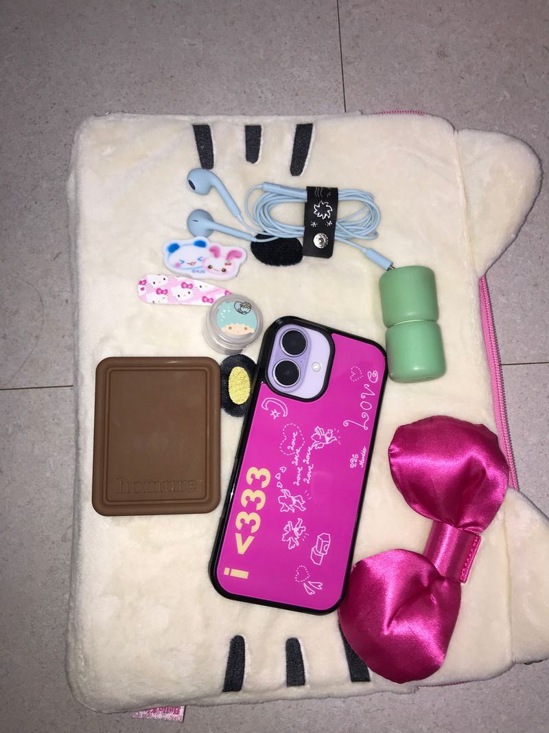 226STUDIO（226スタジオ）の「i <333 love glass bumper phone case (vivid pink)（Smartphone Accessories）」