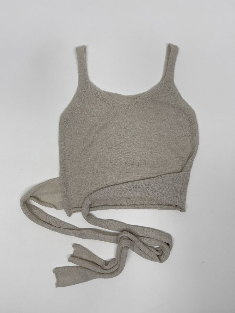 Enne Alpaca Wrap Bustier
