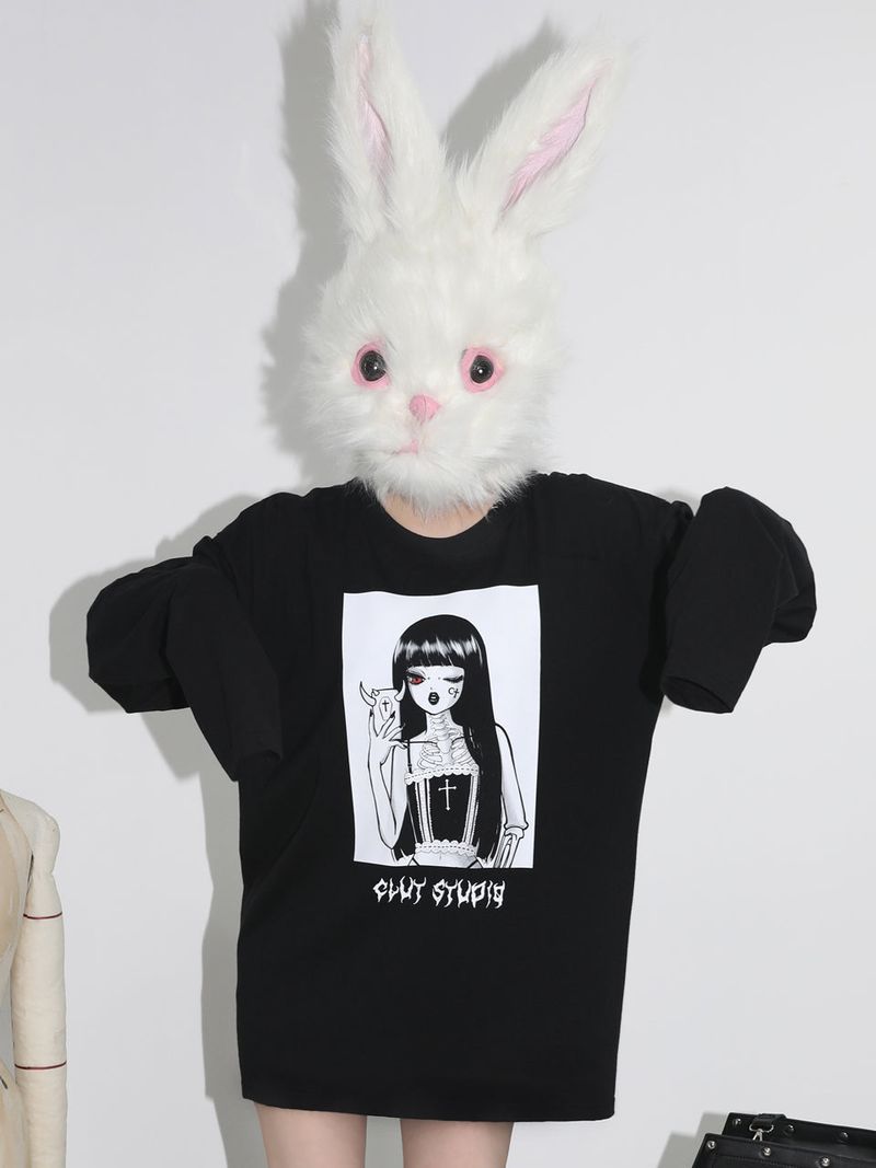 0 2 devil girl t-shirt