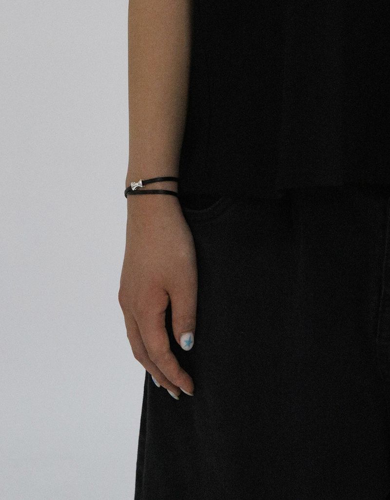 [MADE] Capsule02 Ribbon Leather Strap Bracelet