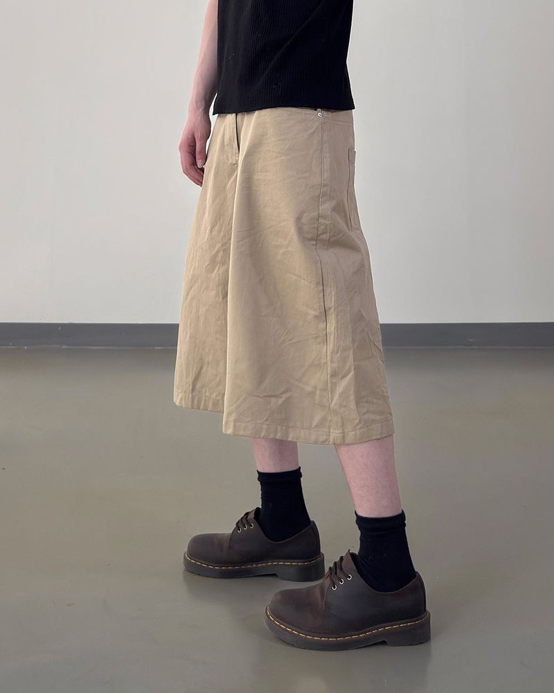 Varon Patch Strap Bermuda Pants