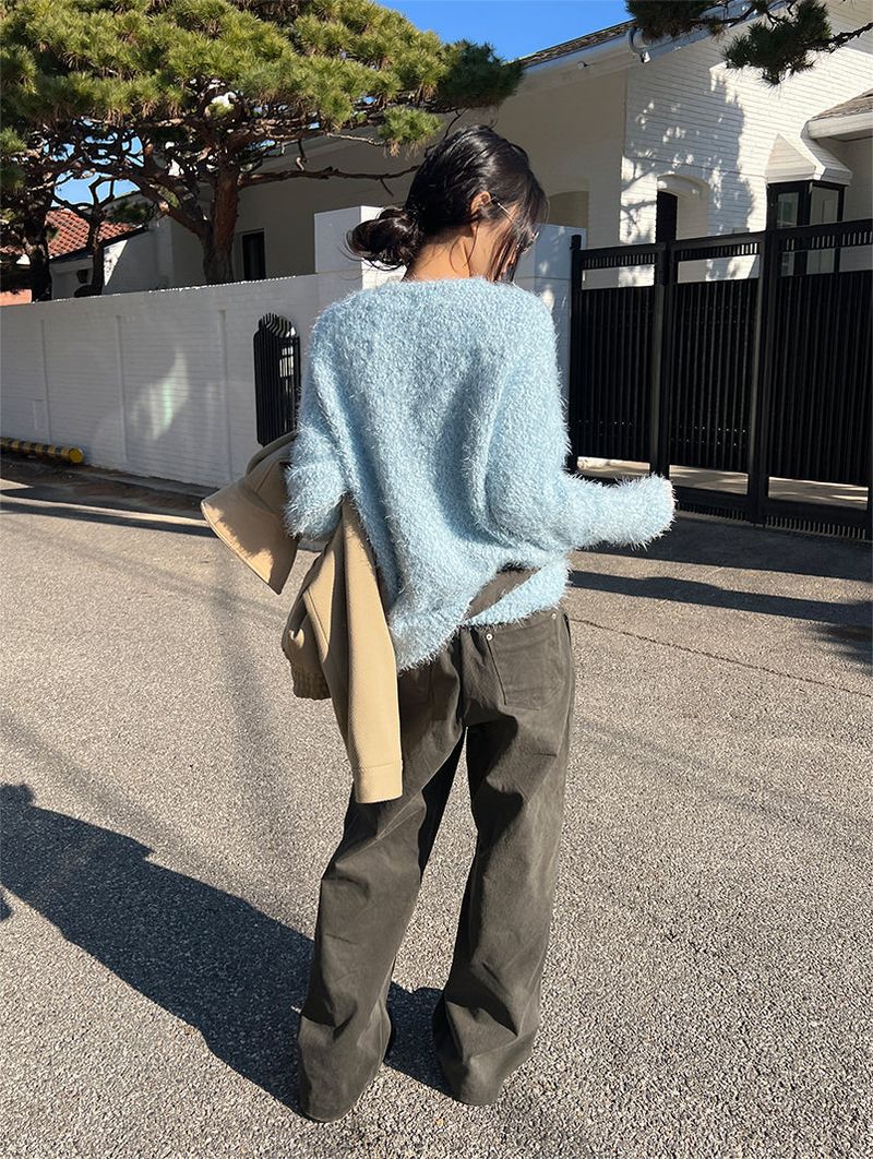 LEGACY BOUCLE KNIT (3COLOR)