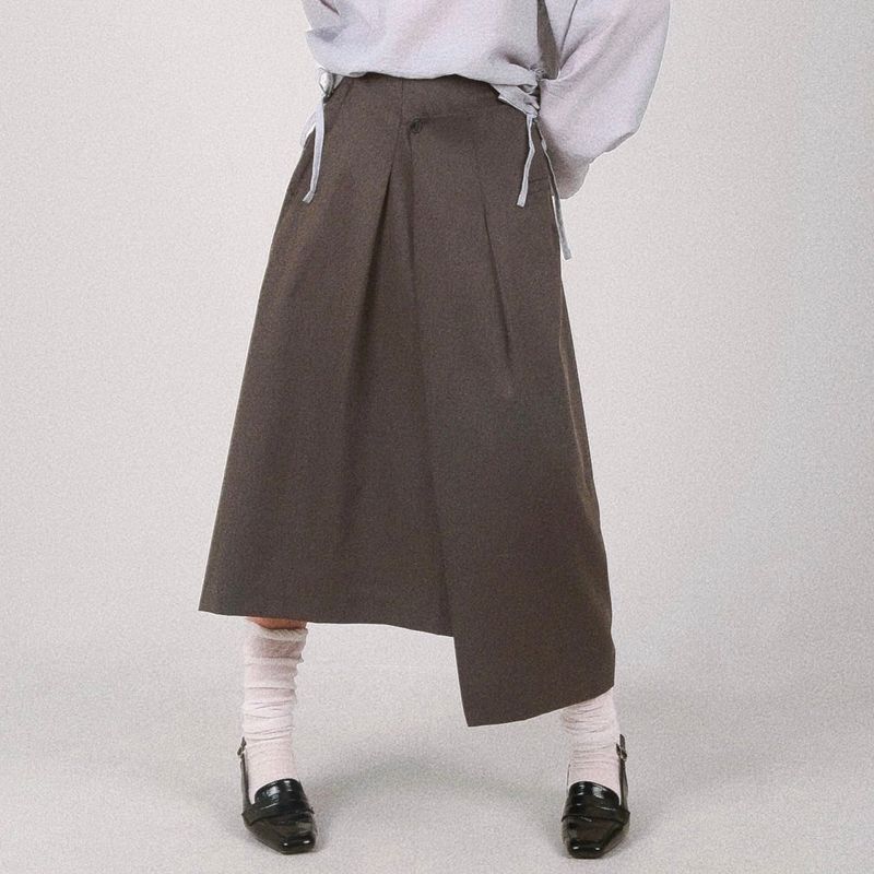 apoem(アポエム)の「Covered Wrap Skirt - 2colors (Skirts)」