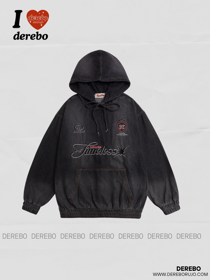 ノワール ヴィンテージ デニム フーディ Tシャツ