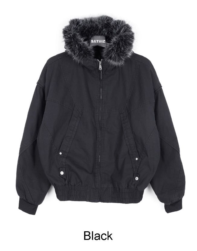 Aerild Fur Hooded Jumper