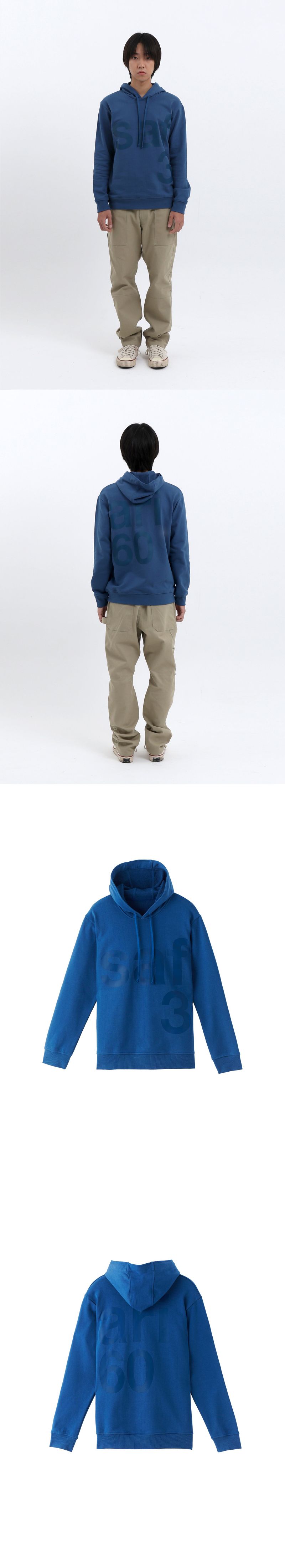 BASIC SAFARI HOODIE (NAVY)