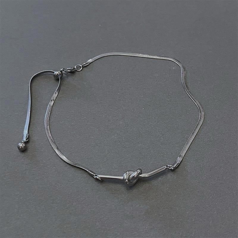 ASCLO Loop Snake Chain Necklace