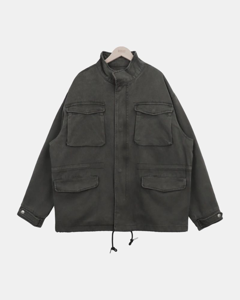 Dena Pigment High Neck Field Jacket
