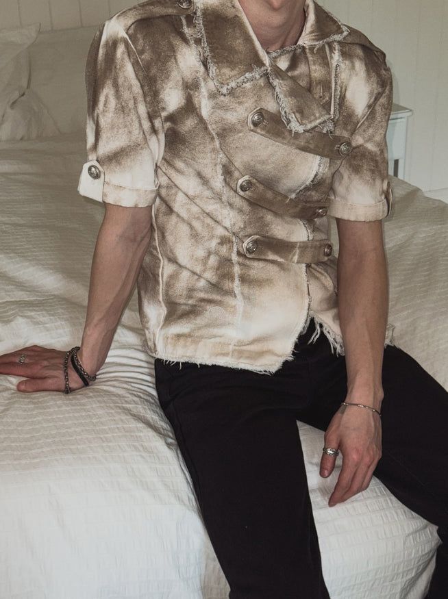 26SS★ [PLAN MADE] Blake Cutoff Napoleon Jacket
