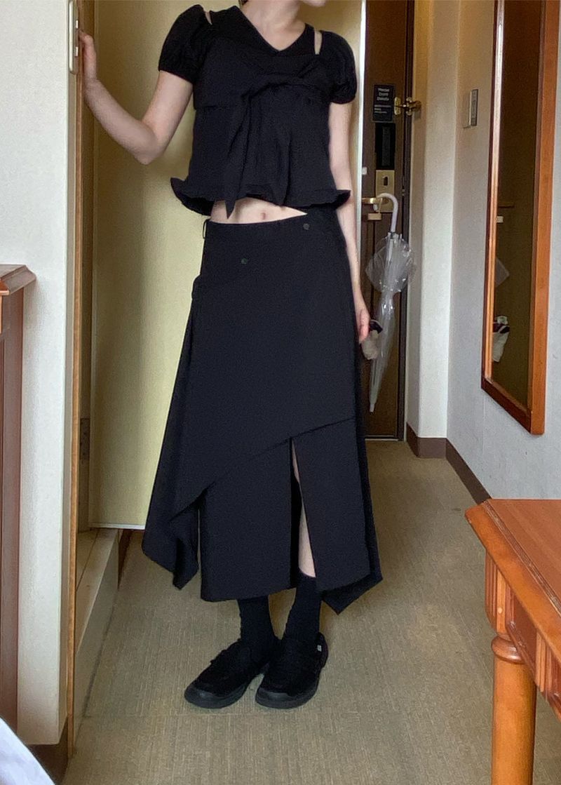 FLOATING RIBBON BLOUSE