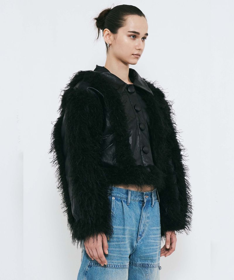 FAKE FUR LINE JACKET