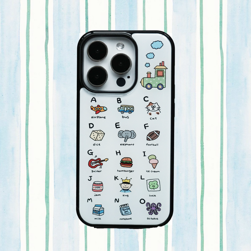 youth on(ユース オン)の「alphabet doodle case (epoxy)(Smartphone Accessories)」