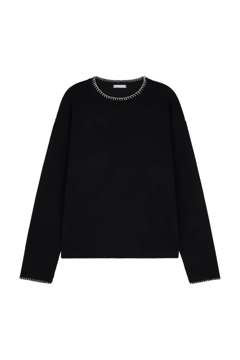 Ruff stitch knitwear