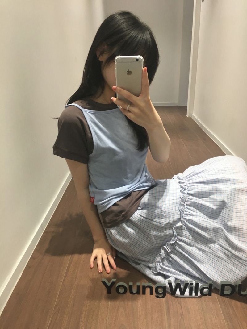 YWD LAYERED SLEEVELESS (5color)