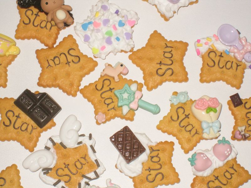cookie hair pin (set)