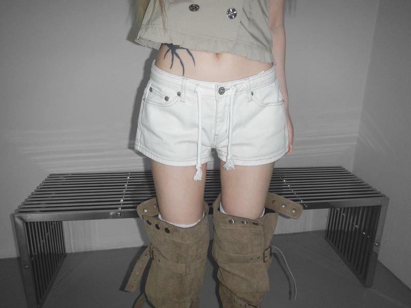 rope shorts(2 color) 4871