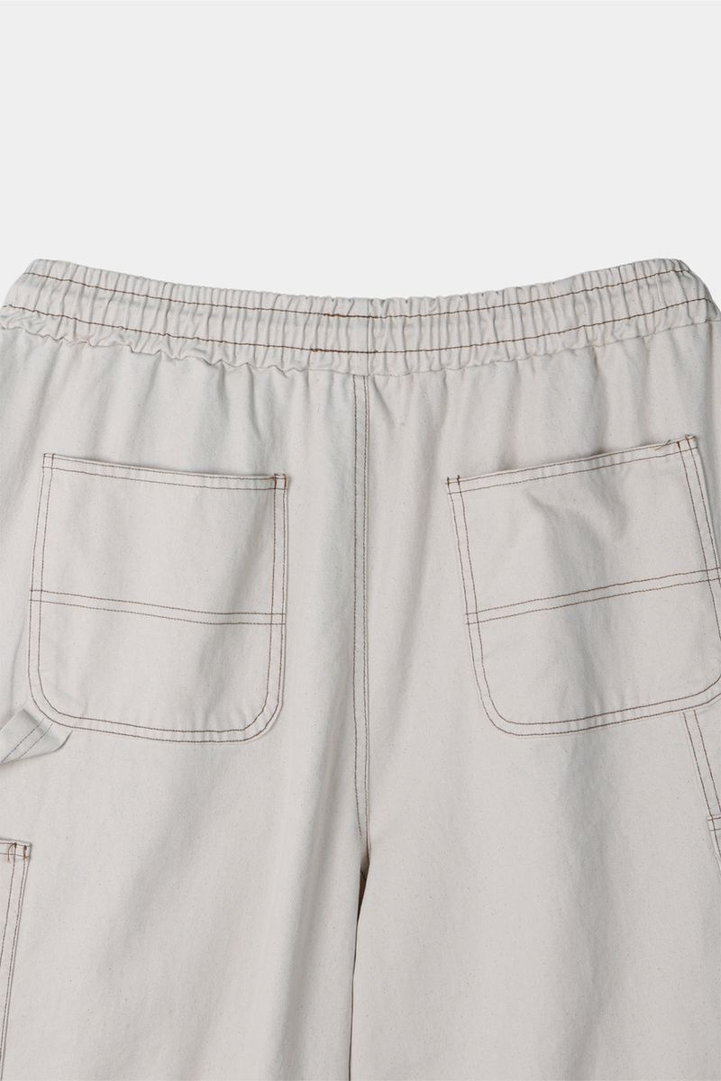 Washed Volume Carpenter Bermuda Pants