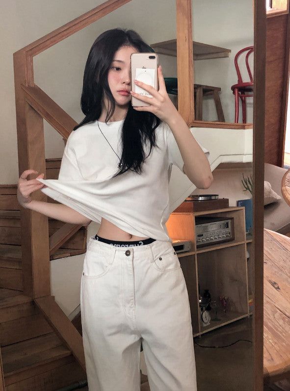 RV Basic Peach Warm Short Sleeve T-Shirt (5color)