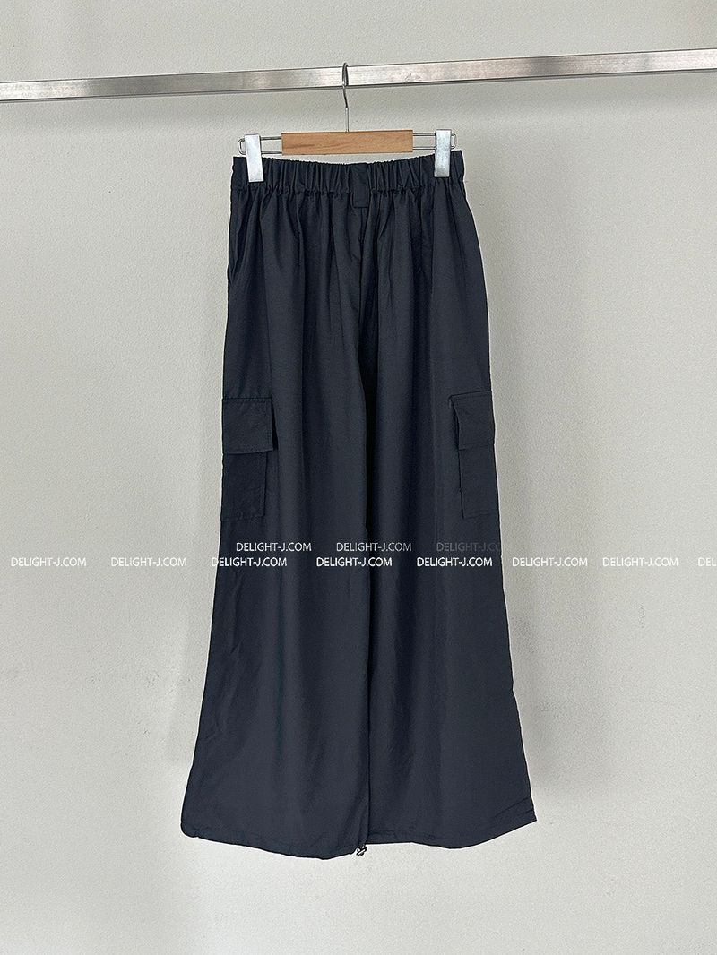 Nikki String Jogger Wide Cargo Pants