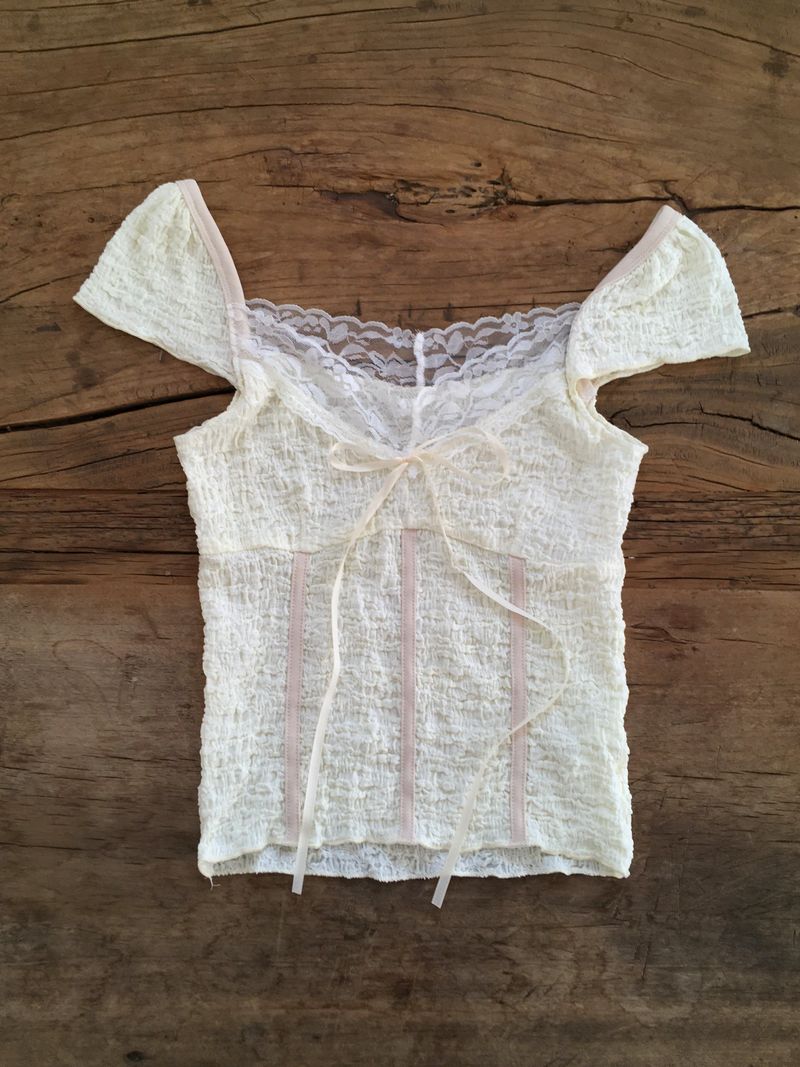WONDER WONDER(ワンダーワンダー)の「Pilen Lace Sleeveless Blouse(Tops)」