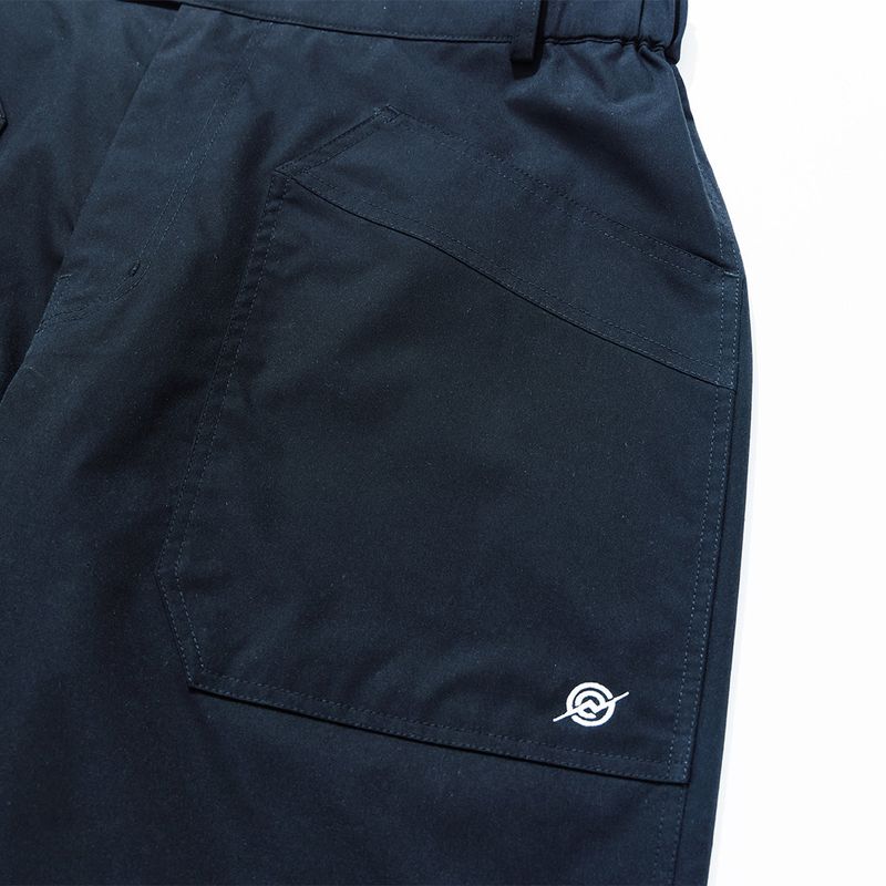 Poly Cotton Cargo Pants - NAVY