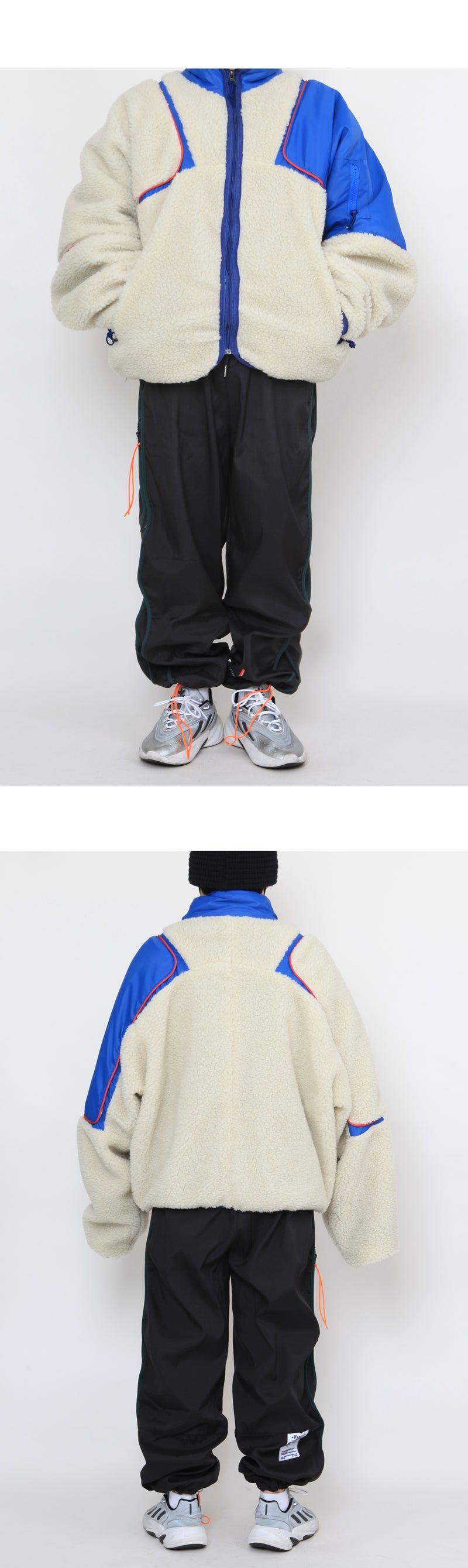 reversible wool colored jumper