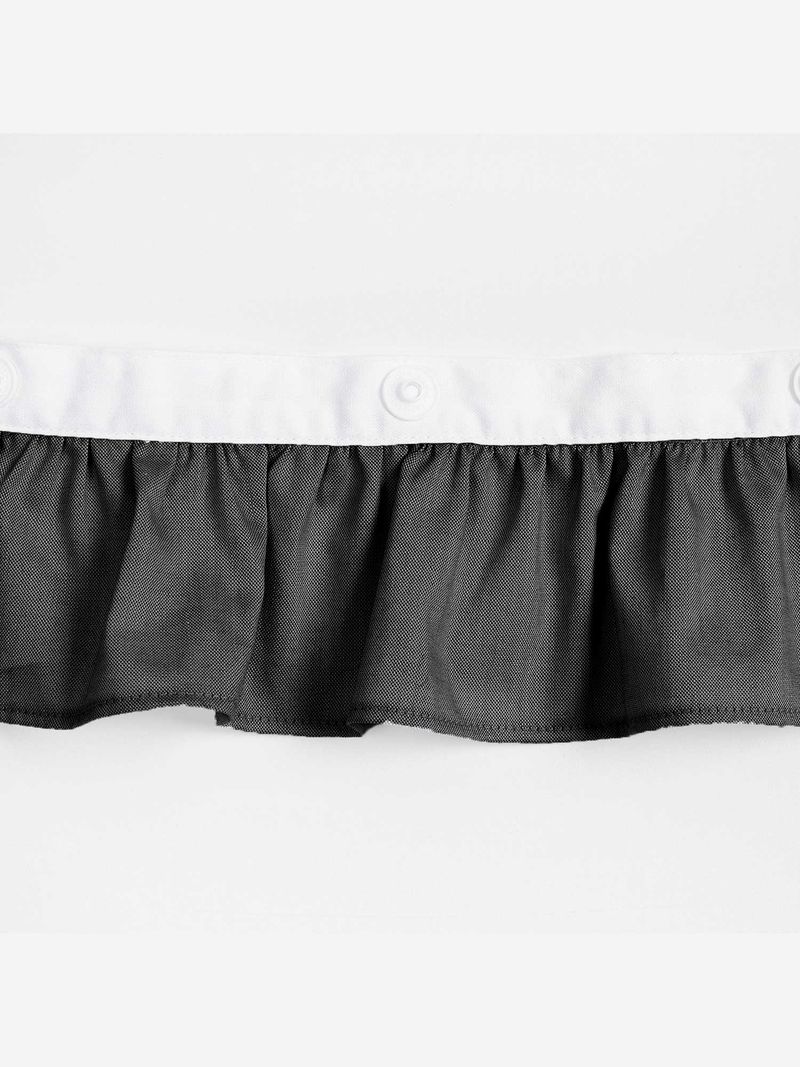 レギュラースナップフリルシャツ(WHITE)