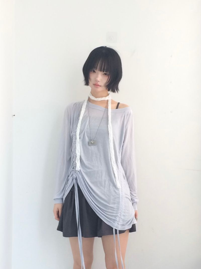 ner.ui.bin（ノエビン）の「Vintage Mood Lace Long Scarf（Fashion Accessories）」