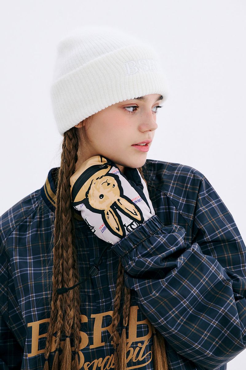 BIG BEAR RABBIT ZIPPER POCKET GLOVE