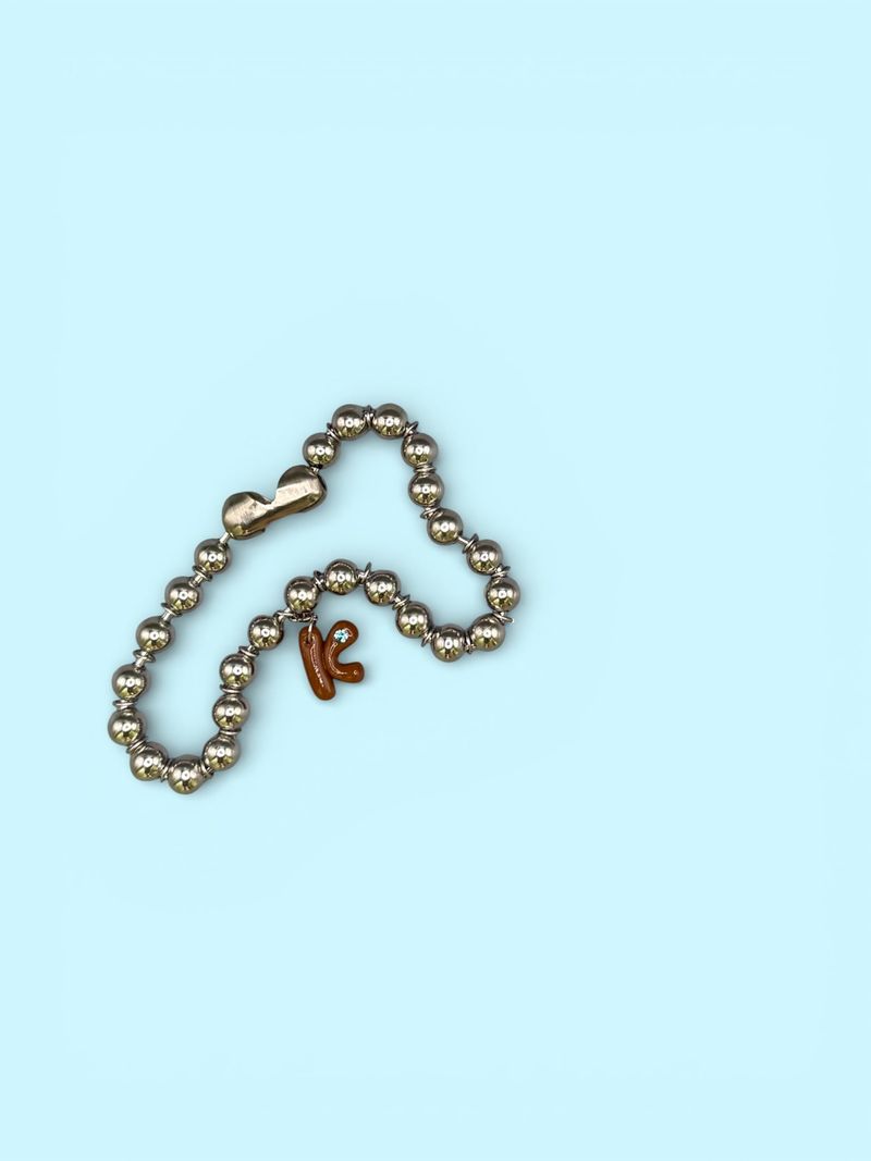 "K"ロイヤルシュガーベイビー(custom necklace)カスタムネックレス*金属アレルギー対応