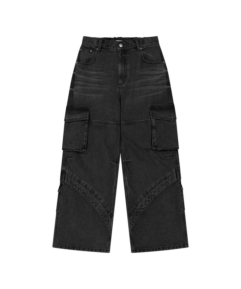 mahagrid（マハグリッド）の「WIDE CARGO DENIM PANT（Pants）」