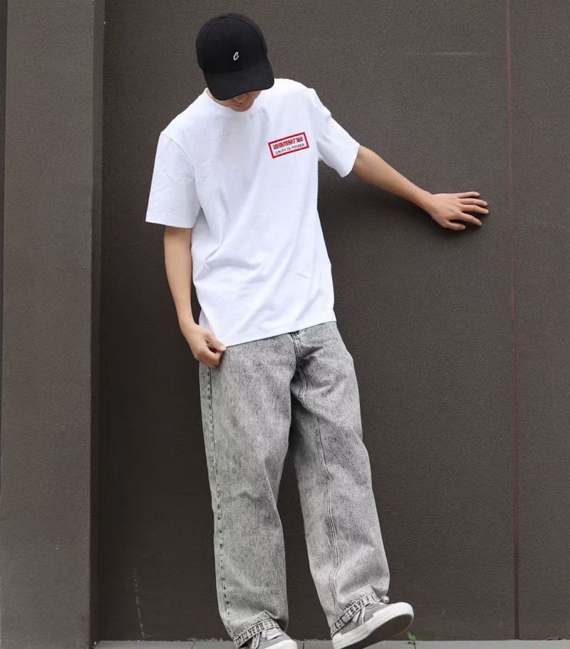 UNITY（ユニティ）の「UNITY casual simple short sleeved white（Tops）」