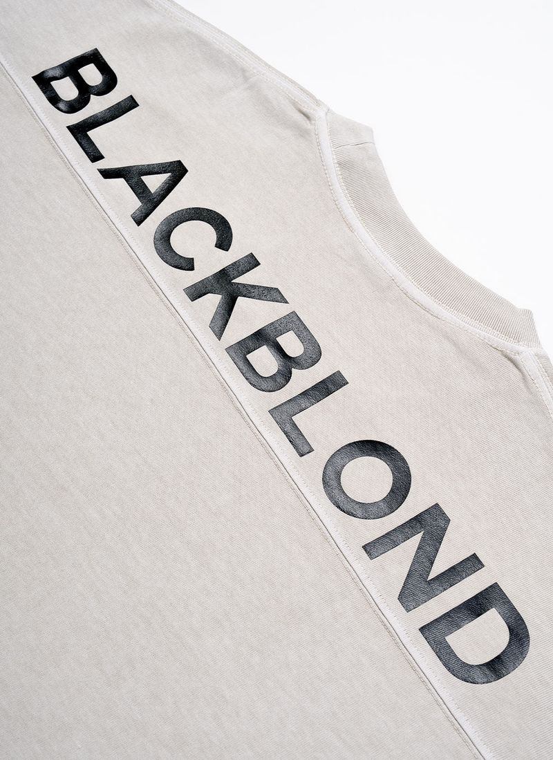 BBD ヒデンスローガンピグメントロングTシャツ（サンド）