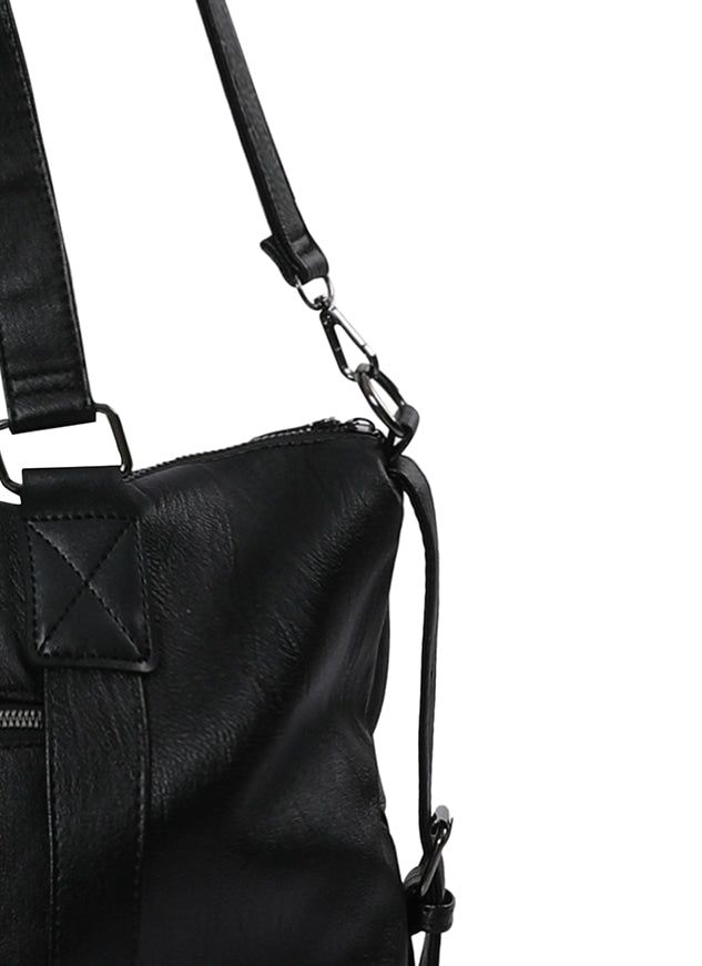 PRIME WRINKLE LEATHER TOTE BAG 